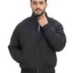 جاكيت أسود Black Design 2650 Puffer Jacket